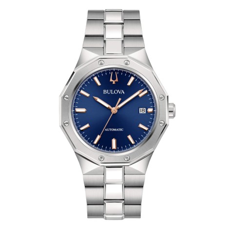 Orologio Bulova Octagon Automatic 96B463 Blu
