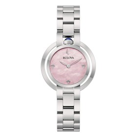 Orologio Acciaio Donna Bulova Rubaiyat 96L338 Rosa