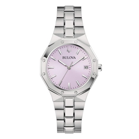 Orologio Bulova Donna Octagon Lady 96M170 Rosa