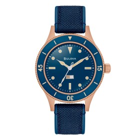 Orologio Bulova Mil-Ships Bronze 150 Ann. Sp. Ed. Blu