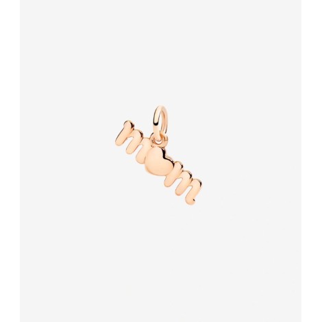 Charm Dodo Mom Oro Rosa 9Kt