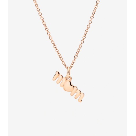 Charm Dodo Mom Oro Rosa 9Kt