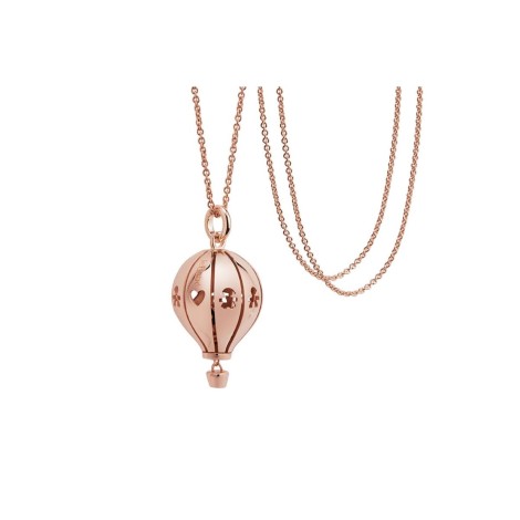 Le Bebè Suonamore Le Mongolfiere Argento Rosato Lucido SNM051/R