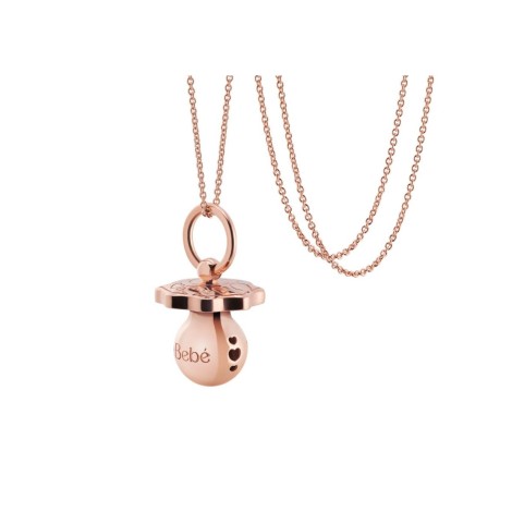 Le Bebè Suonamore Ciuccio Argento Rosato SNM082