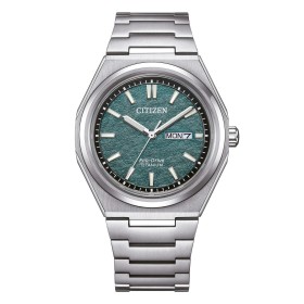 Orologio Citizen Eco Drive Super Titanio AW0130-85X Verde