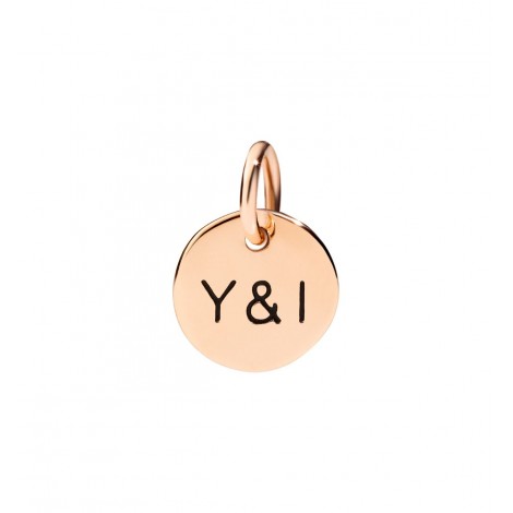 Dodo Tag YOU&I Oro Rosa 9kt DM7/9/YEI/K