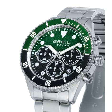 Orologio Breil Tribe Overhand EW0763 Nero Verde