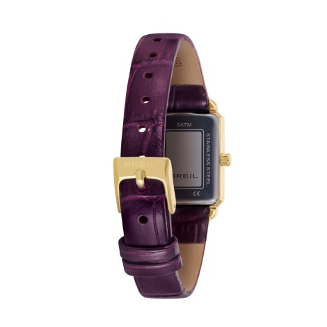 Orologio Breil Carré Solo Tempo Lady TW2081 Viola
