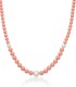 Collana Miluna Pasta di Corallo Rosa e Perle PCL6702