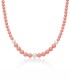 Collana Miluna Pasta di Corallo Rosa e Perle PCL6693