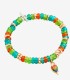 Bracciale Dodo Rondelle Argento & Plastica Riciclata