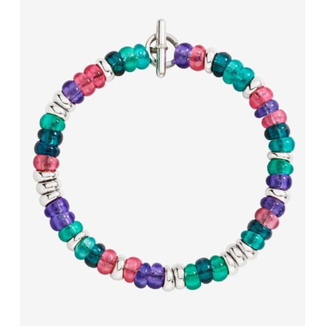 Bracciale Rondelle Dodo Argento & Plastica Riciclata