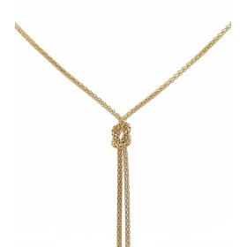 Collana Nodo Oro Giallo 9kt Sali e Scendi