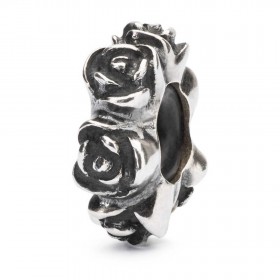 Trollbeads Bead in Argento Coperta di Cuori TAGBE-10201 ORIGINALE