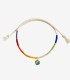 Bracciale Dodo LGBTQIA+ Argento e Smalto