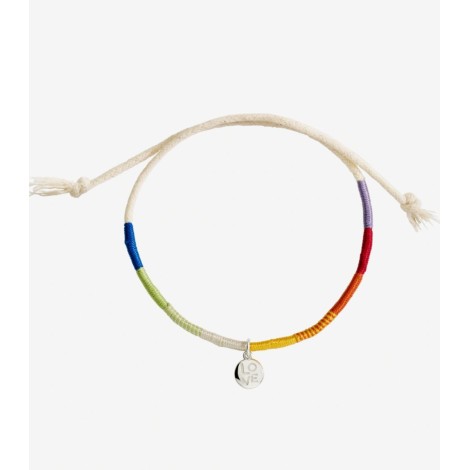 Bracciale Dodo LGBTQIA+ Argento e Smalto