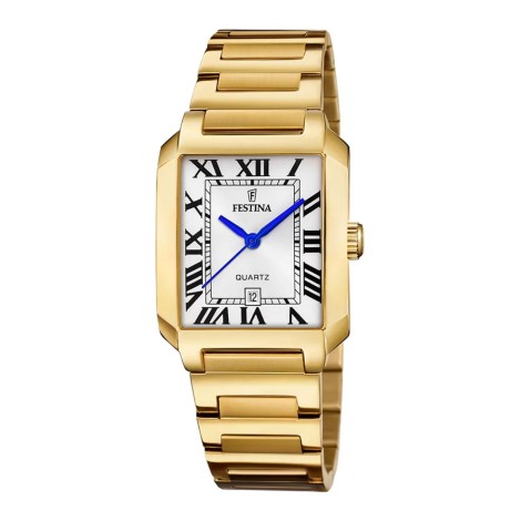 Orologio Festina On The Square Acciaio F20680/1 Gold
