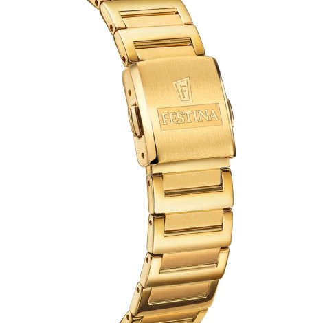 Orologio Festina On The Square Acciaio F20680/1 Gold