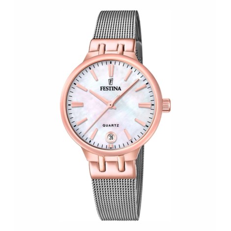 Orologio Festina Mademoiselle Acciaio F20715/1 Madreperla