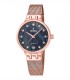 Orologio Festina Mademoiselle Acciaio Rosé F20716/2 Madreperla Blu