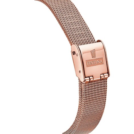Orologio Festina Mademoiselle Acciaio Rosé F20716/2 Madreperla Blu
