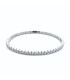 Bracciale Tennis Argento e Zirconi Bianchi