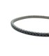 Bracciale Tennis Argento Scuro e Zirconi Neri