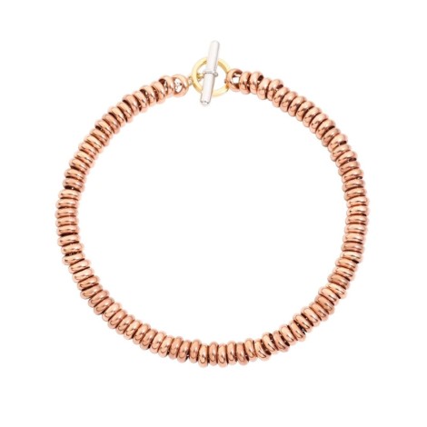 Bracciale Dodo Rondelle Oro Rosa 9kt