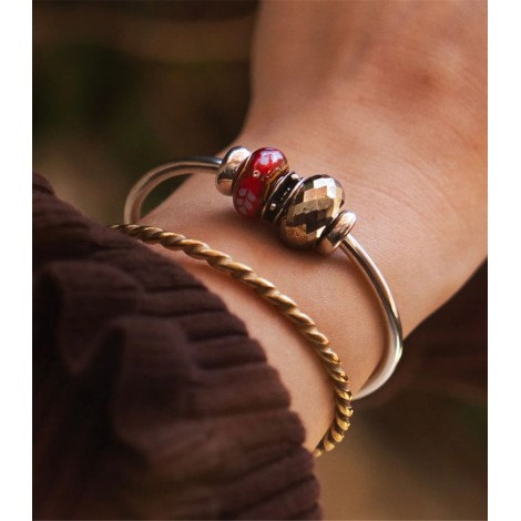 Trollbeads Luce di Seta Rubino TGLBE-00254 Edizione Limitata