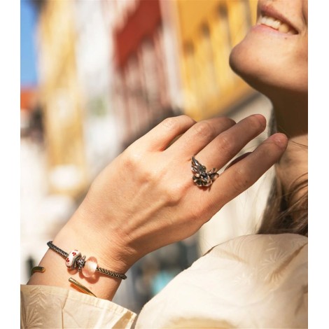 Trollbeads Luce di Petala Rugiada TGLBE-00255 Edizione Limitata