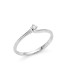 Anello Solitario Miluna Oro Bianco18 kt Diamante LID3246