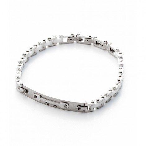 Bracciale Uomo Cesare Paciotti 4US Climb Over Bianco 4UBR3084