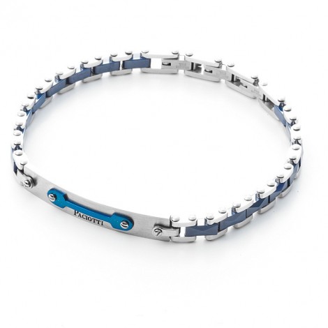 Bracciale Uomo Cesare Paciotti 4US Climb Over Blu 4UBR3082