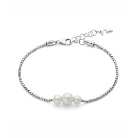 Bracciale Miluna Argento Tre Perle Miss Italia PBR3616