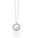 Collana Miluna Oro Bianco 9kt Perla e Diamanti 0,008 ct PCL6742X