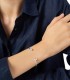 Bracciale Cuff Pepita Argento