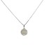 Collana Fiore Pavé Diamanti 0,50ct Oro Bianco 18kt