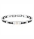 Bracciale Maserati Acciaio Nero Ceramic JM225ATZ57