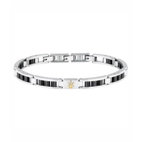 Bracciale Maserati Acciaio Nero Ceramic JM225ATZ57