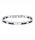 Bracciale Maserati Acciaio Blu Ceramic JM225ATZ58