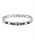 Bracciale Maserati Acciaio Blu Iconic JM225AVD87