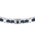 Bracciale Maserati Acciaio Blu Iconic JM225AVD87