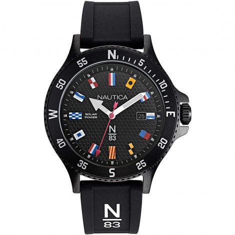 Orologio Uomo Solo Tempo Nautica N83 Nero NAPCBS907