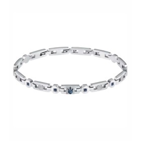 Bracciale Maserati Acciaio Crystal Blu Iconic JM423AVD15