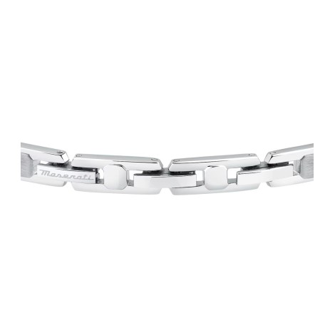 Bracciale Maserati Acciaio Crystal Blu Iconic JM423AVD15