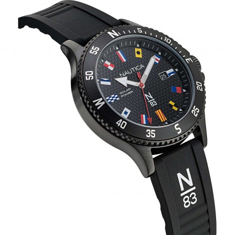 Orologio Uomo Solo Tempo Nautica N83 Nero NAPCBS907