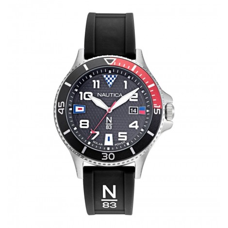 Orologio Uomo Solo Tempo Nautica N83 Nero NAPCBF914