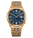 Orologio Citizen Tsuyosa Blu Dorato Giallo Bracciale Jubilee NK0023-57L