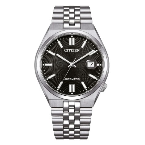 Orologio Citizen Tsuyosa Nero Bracciale Jubilee NK0020-55E