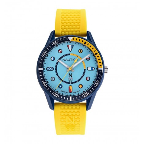 Orologio Unisex Solo Tempo Nautica Surf Park Giallo NAPSPF907